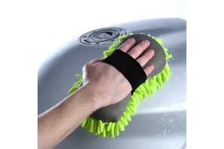 Gants éponge microfibre OXFORD nettoyage + lustrage