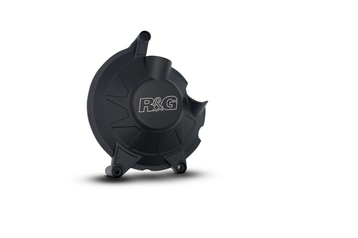 Couvre-carter droit (embrayage) R&G RACING PRO noir
