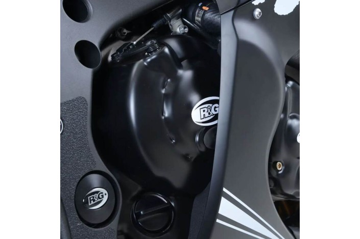 Couvre-carter droit (embrayage) R&G RACING PRO noir