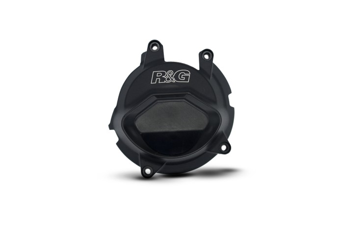 kit de couvre-carter moteur (alternateur/allumage/embrayage)  R&G RACING PRO noir