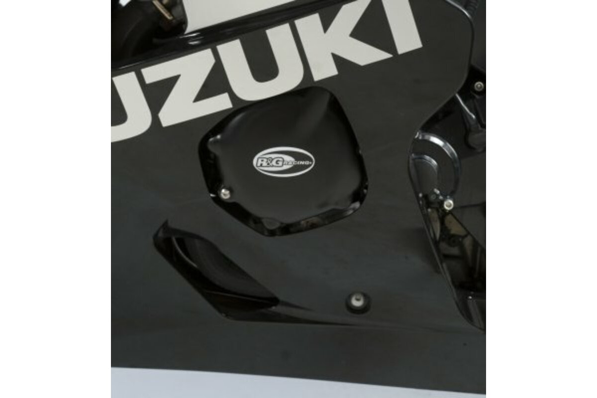 Couvre-carter gauche R&G RACING noir Suzuki GSX-R750