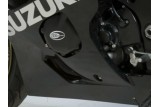 Couvre-carter gauche R&G RACING noir Suzuki GSX-R750