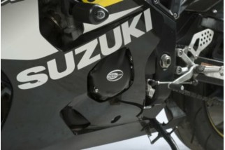 Couvre-carter gauche R&G RACING noir Suzuki GSX-R750