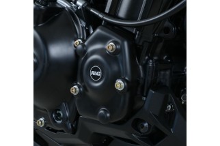 Couvre-carter droit (démarreur) R&G RACING noir Kawasaki Z900