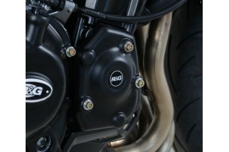 Couvre-carter droit (démarreur) R&G RACING noir Kawasaki Z900