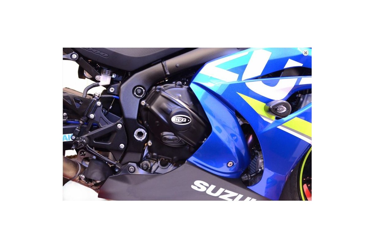 Couvre-carter droit (embrayage) R&G RACING Race Series noir Suzuki GSX-R1000