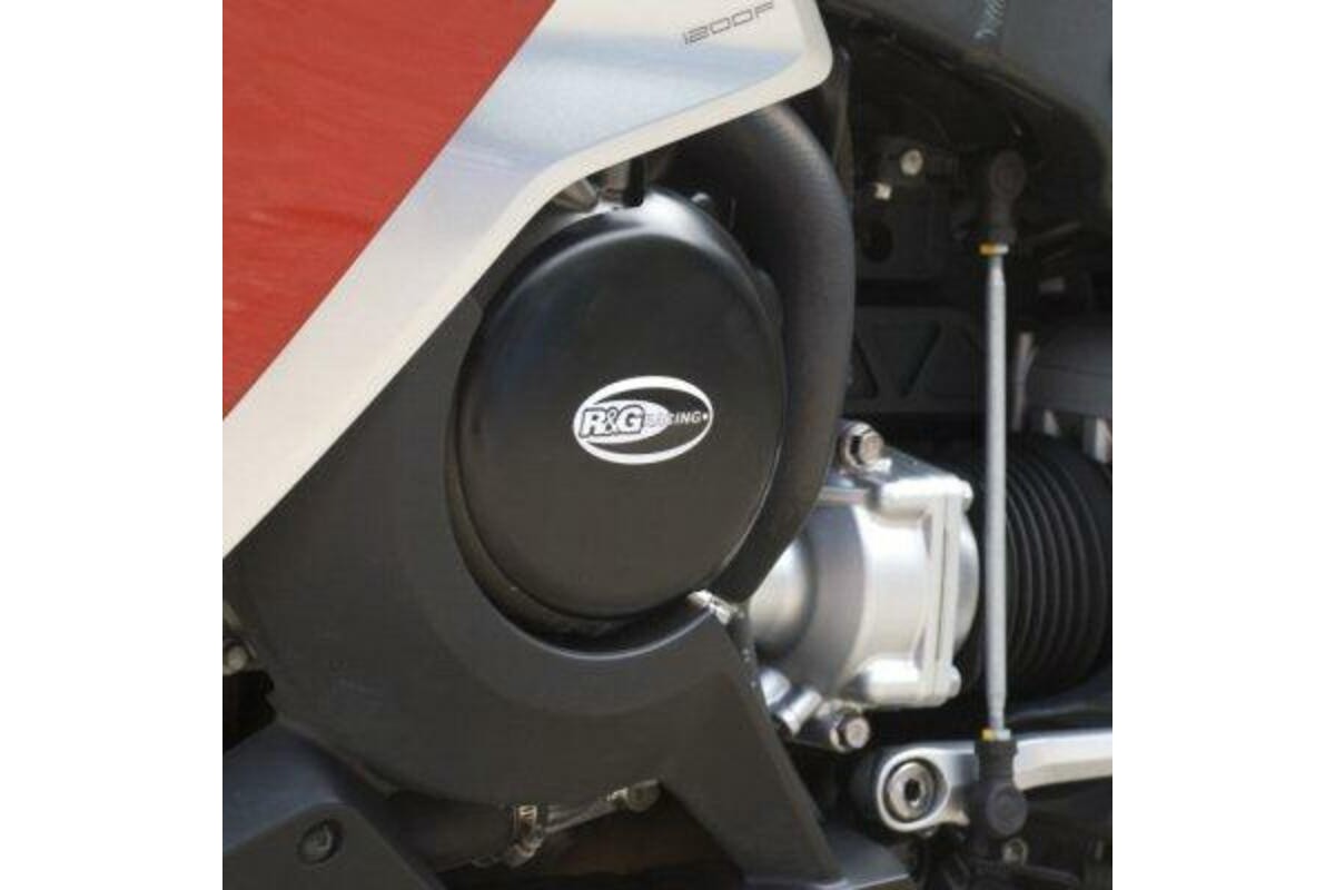 Couvre-carter gauche R&G RACING noir Honda