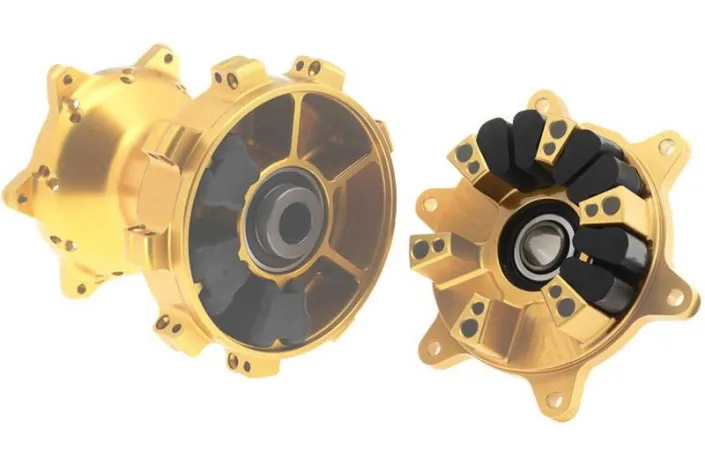 Amortisseur de couple de roue arrière HAAN WHEELS caoutchouc - 6 pièces