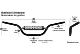 Guidon RENTHAL Fatbar 603 Reed/Windham
