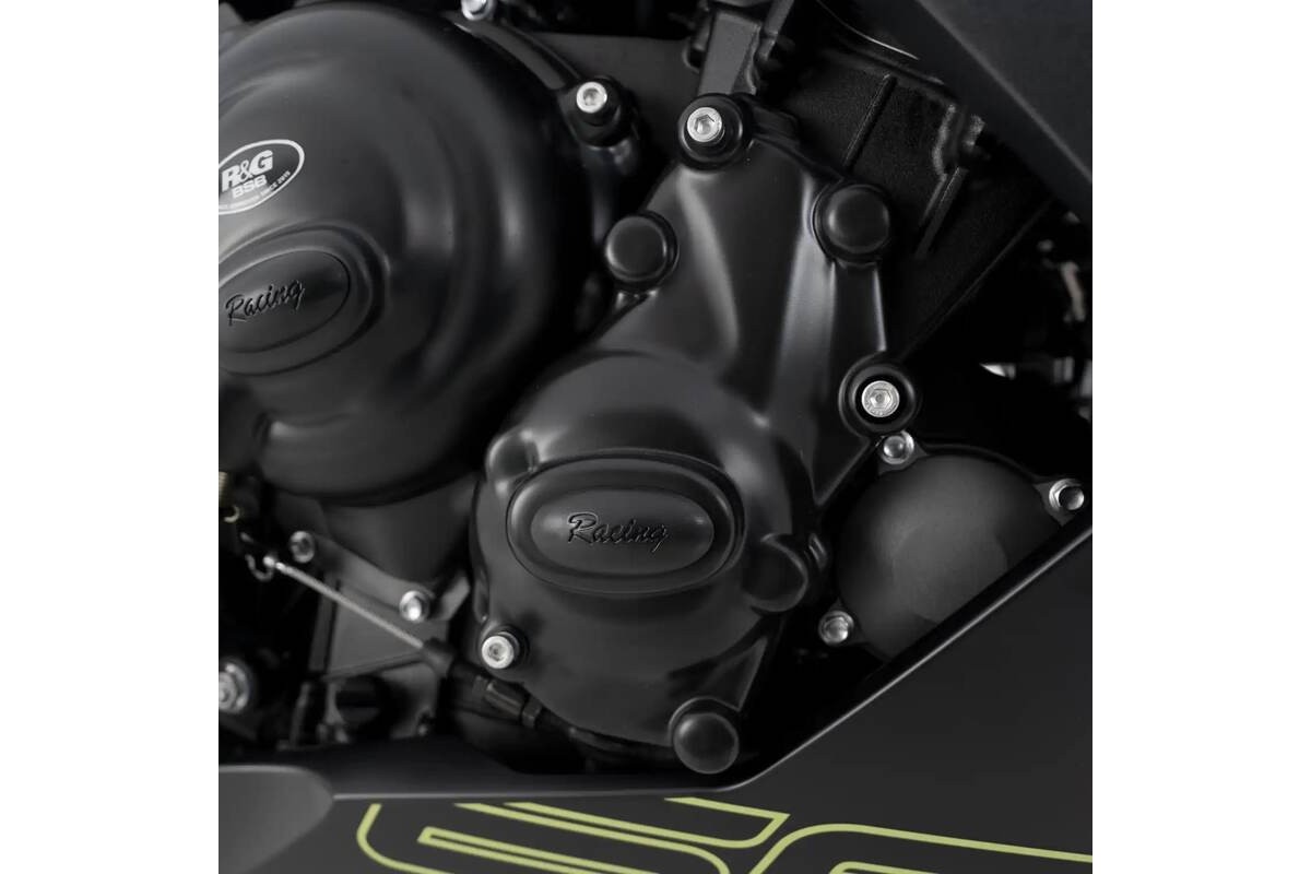 Couvre-carter droit (allumage) R&G RACING Race Series - Black Triumph Trident 660