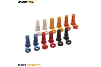 Écrous et rondelles de blocage de jante (Vert) 2pcs