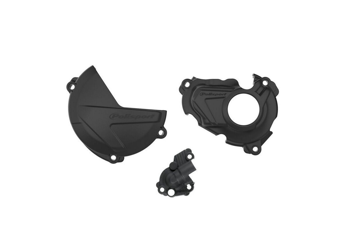kit protection de carter d'embrayage, d'allumage et de pompe à eau POLISPORT - Yamaha YZ 250 FX (20-23)