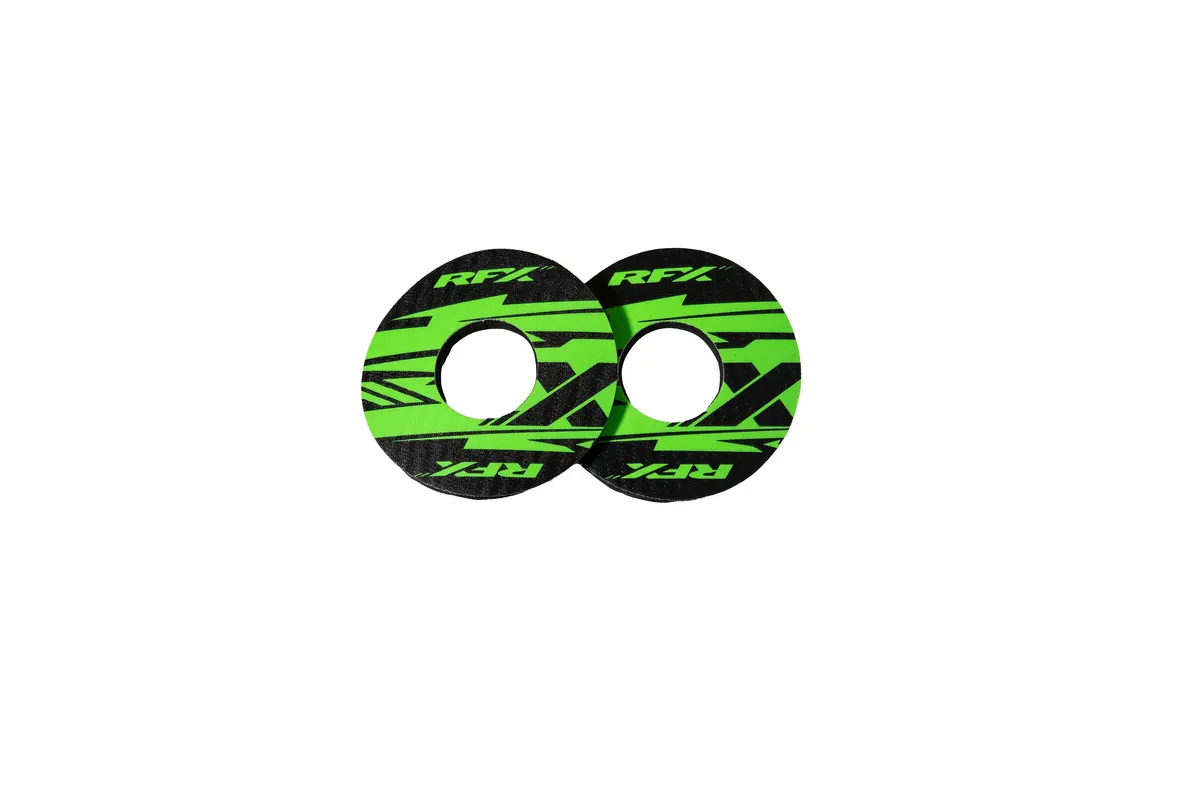 Paire de donuts de poignée RFX sport (X Vert)