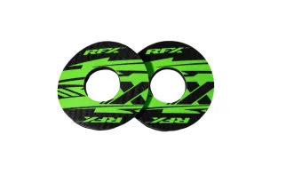 Paire de donuts de poignée RFX sport (X Vert)