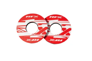 Paire de donuts de poignée RFX sport (X Rouge)