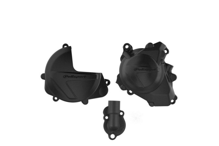 kit protection de carter d'embrayage, d'allumage et de pompe à eau POLISPORT - Honda CRF 450 R (17-22)