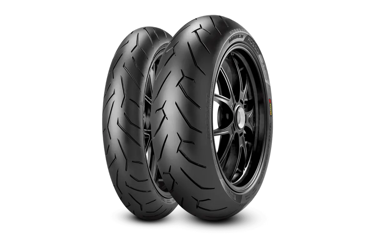 Pneu PIRELLI DIABLO ROSSO II (F) (K) Standard 120/70 ZR 17 M/C (58W) TL