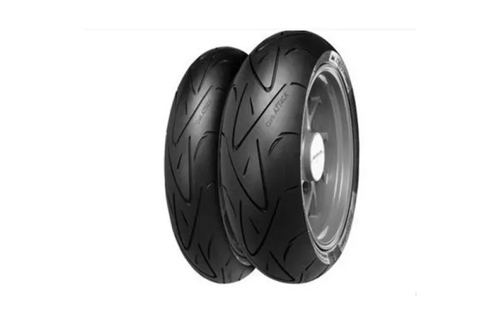 Pneu CONTINENTAL CONTISPORTATTACK 120/70 ZR 17 M/C (58W) TL
