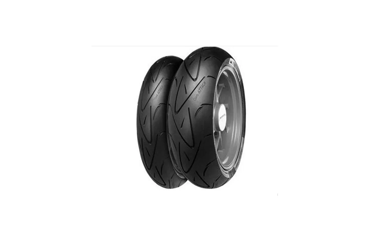 Pneu CONTINENTAL CONTISPORTATTACK 120/70 ZR 17 M/C (58W) TL
