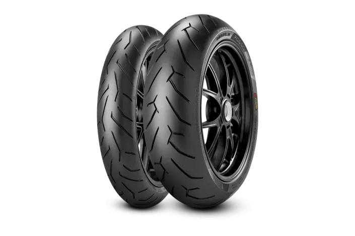 Pneu PIRELLI DIABLO ROSSO II (F)(R) Standard 100/80 R 17 M/C 52H TL
