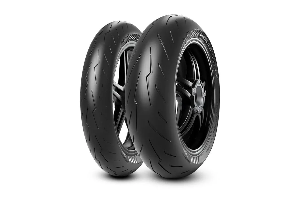 Pneu PIRELLI DIABLO ROSSO IV (F) 110/70 R 17 M/C 54H TL &nbsp;&nbsp;