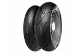 Train de pneus CONTINENTAL ContiSportAttack (120/70 ZR 17 + 180/55 ZR 17)