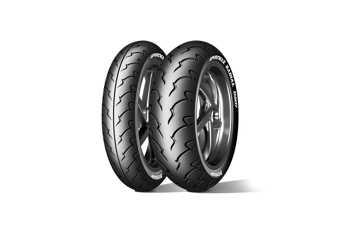 Pneu DUNLOP SX D207 180/55 ZR 18 M/C (74W) TL
