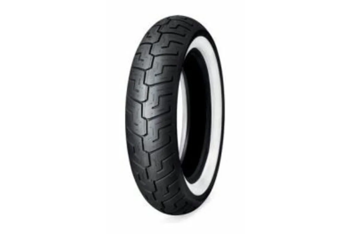 Pneu DUNLOP D401F WWW (HARLEY-D) Flancs Blancs Larges 100/90-19 M/C 57H TL