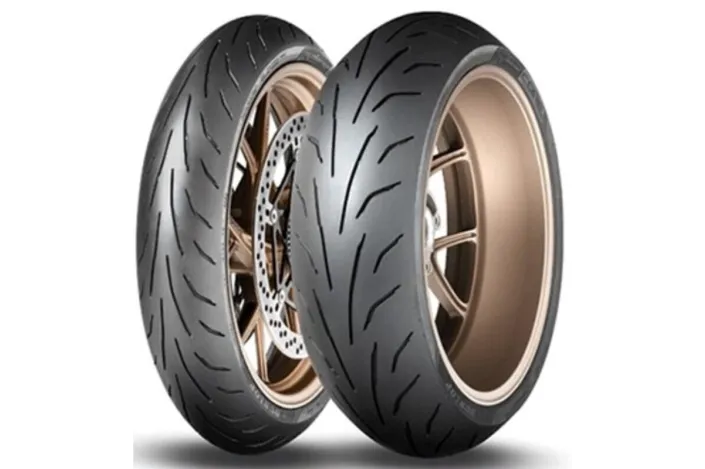 Train de pneus DUNLOP QUALIFIER CORE (120/70ZR17+180/55ZR17)