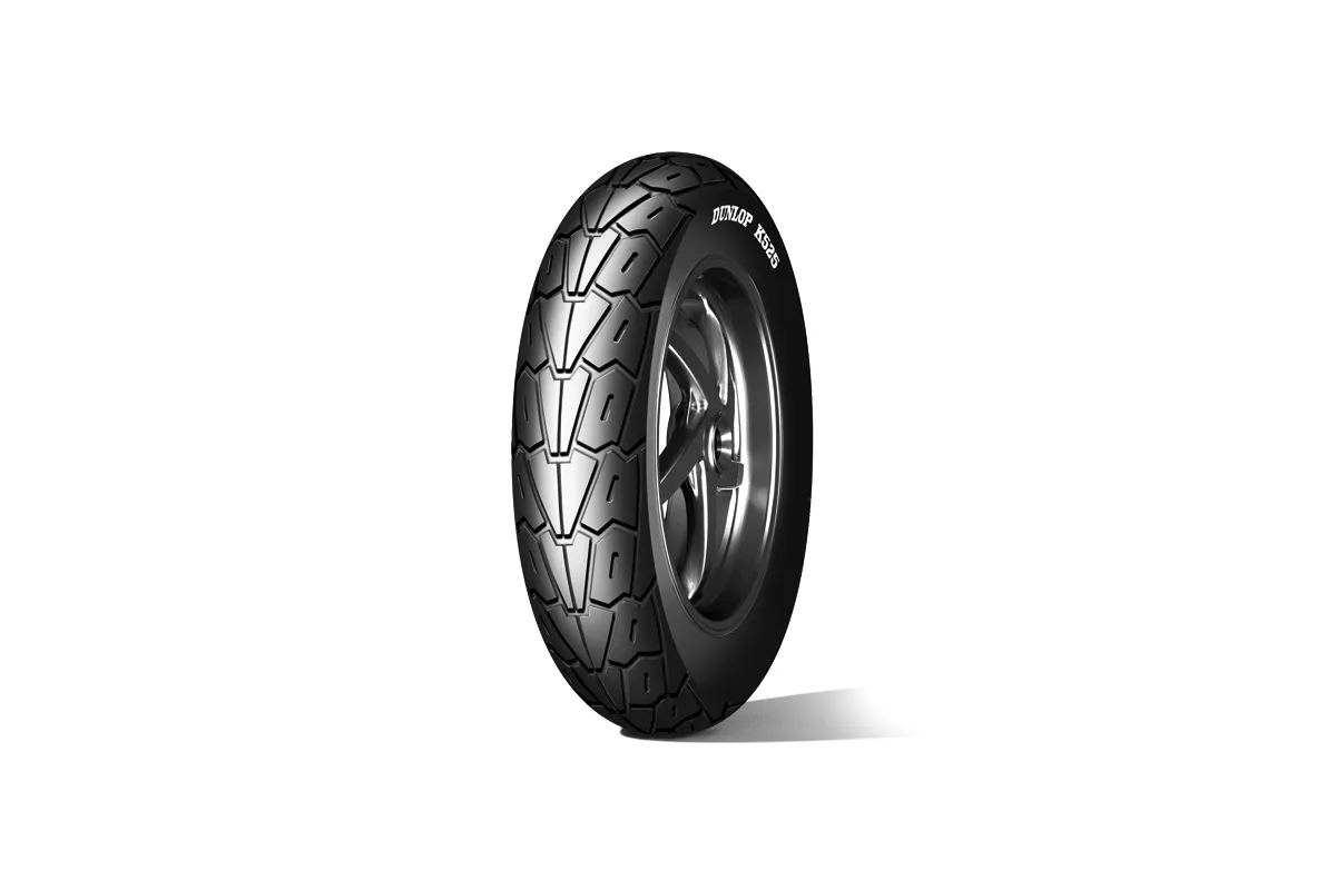 Pneu DUNLOP K525 WLT Lettrage Blanc 150/90-15 M/C 74V TL