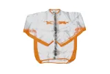 Veste de pluie RFX sport (Transparent/Orange) - taille enfant XL (12-14 ans)