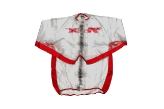 Veste de pluie RFX sport (Transparent/Rouge) - taille XL