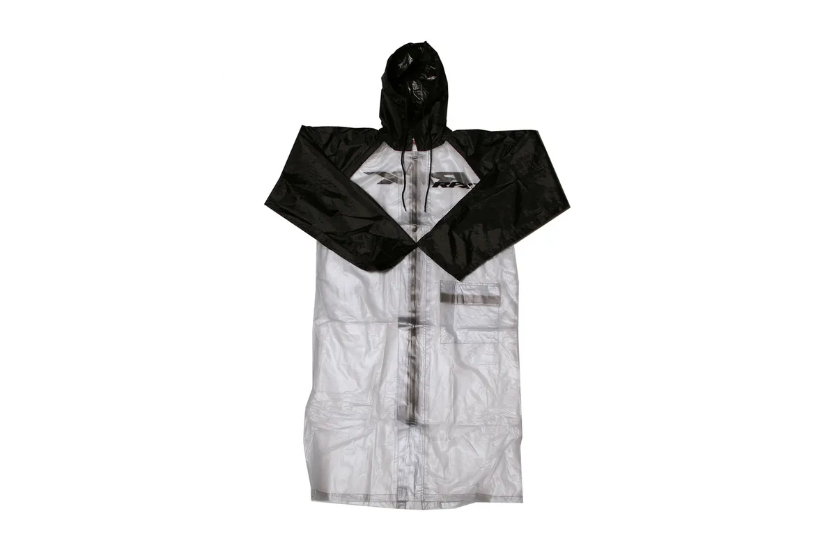 Imperméable long RFX Race (Transparent/Noir) - taille XL