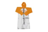 Imperméable long RFX Race (Transparent/Orange) - taille XL
