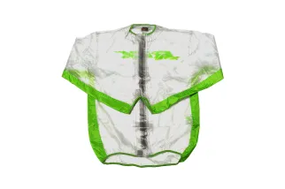 Veste de pluie RFX sport (Transparent/Vert) - taille L