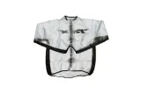 Veste de pluie RFX sport (Transparent/Noir) - taille enfant S (6-8)