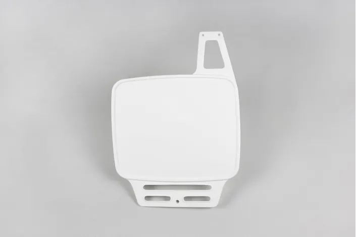 Plaque numéro frontale UFO blanc KTM