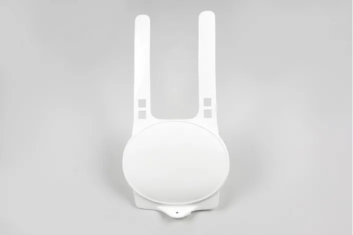 Plaque numéro frontale UFO blanc KTM