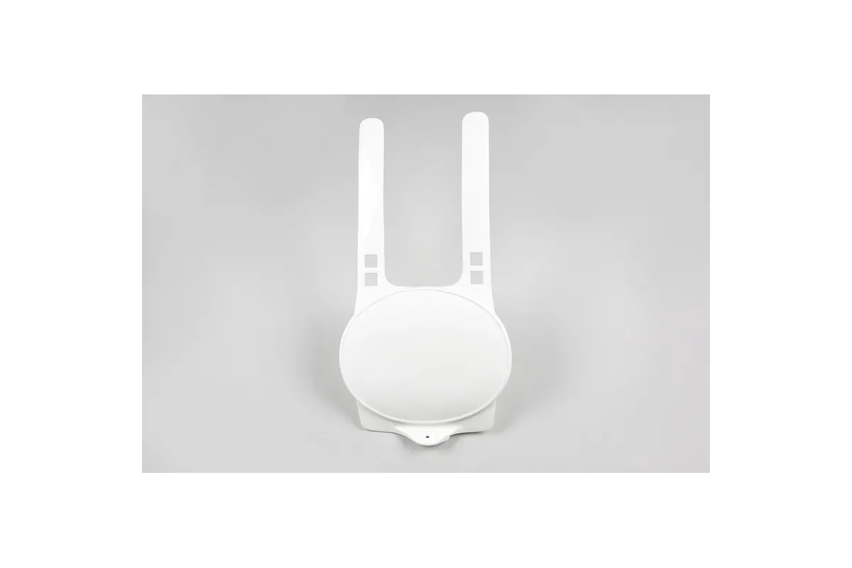Plaque numéro frontale UFO blanc KTM