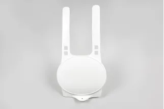 Plaque numéro frontale UFO blanc KTM