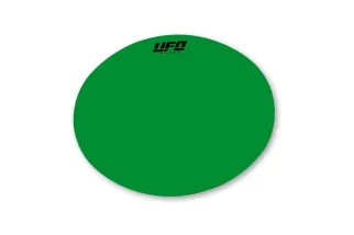 Planche adhésive ovale UFO vert