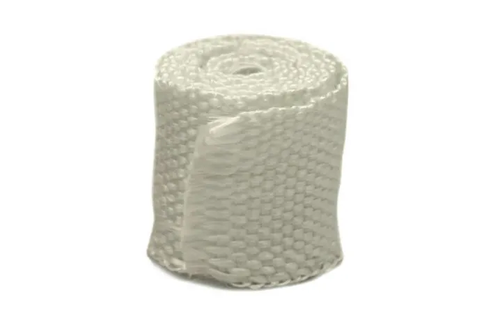 Bande thermique collecteur ACOUSTA-FIL 50mm x 7,5m 550°C blanc