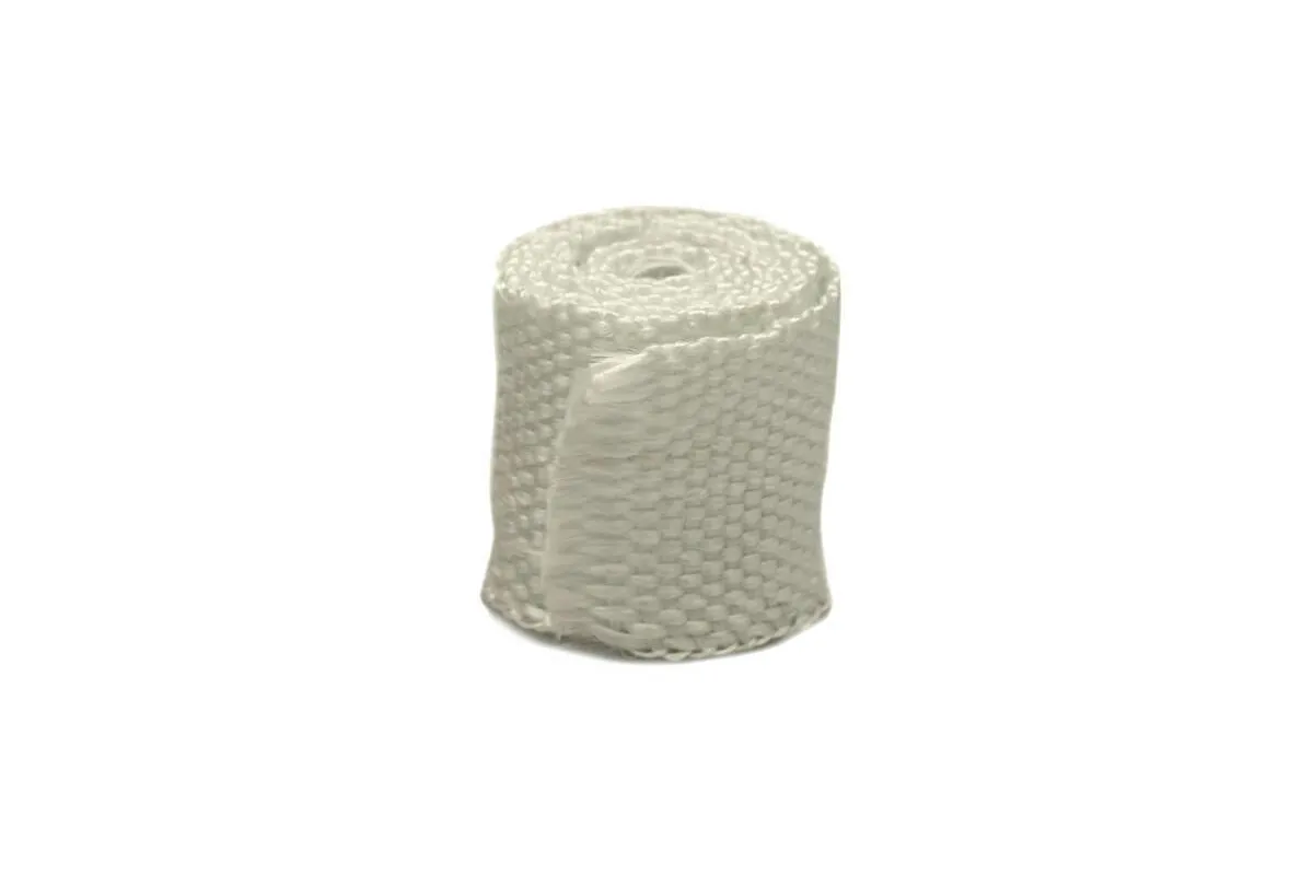 Bande thermique collecteur ACOUSTA-FIL 50mm x 7,5m 550°C blanc