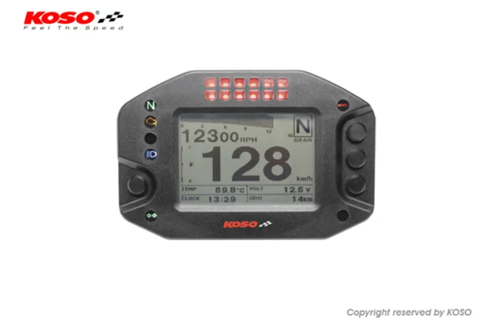 Compteur multifonctions KOSO Rs2