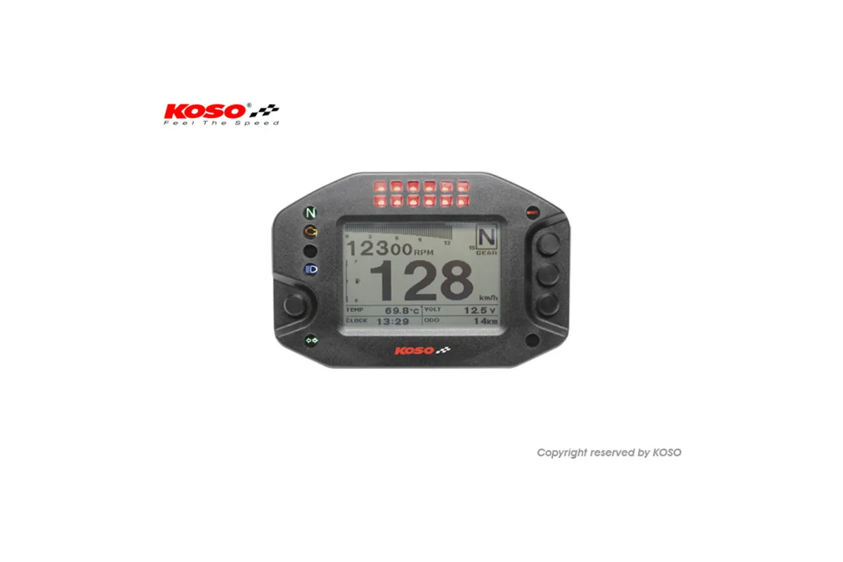 Compteur multifonctions KOSO Rs2