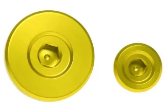 Jeu de bouchons de distribution de moteur RFX Pro (Jaune) - Suzuki RMZ250/450