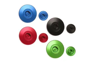 Jeu de bouchons de distribution de moteur RFX Pro (Rouge) - Kawasaki KXF250/450