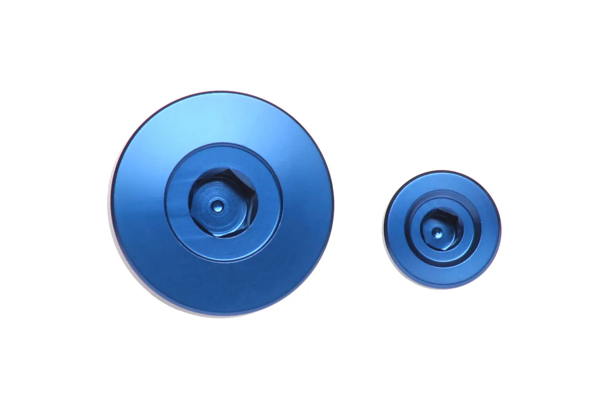 Jeu de bouchons de distribution de moteur RFX Pro - bleu
