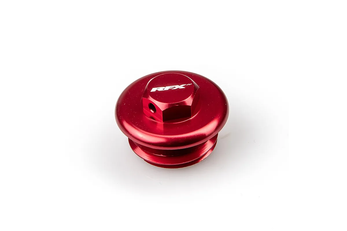 Bouchon de carter d'huile RFX Race - rouge