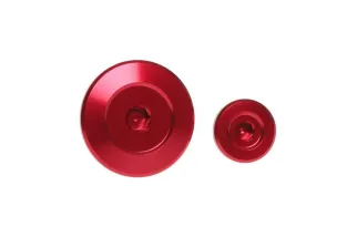 Jeu de bouchons de distribution de moteur RFX Pro - rouge